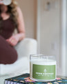 Mimik Essentials Apothecary Candles are made with 100% soy wax and lightly scented with unique blends of essential oils.  Properly cared for, our candles will bring you 40 hours of relaxation.