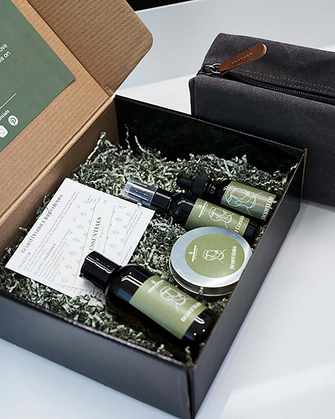 Mimik Essentials Beard Care Self-Care Gift Set
